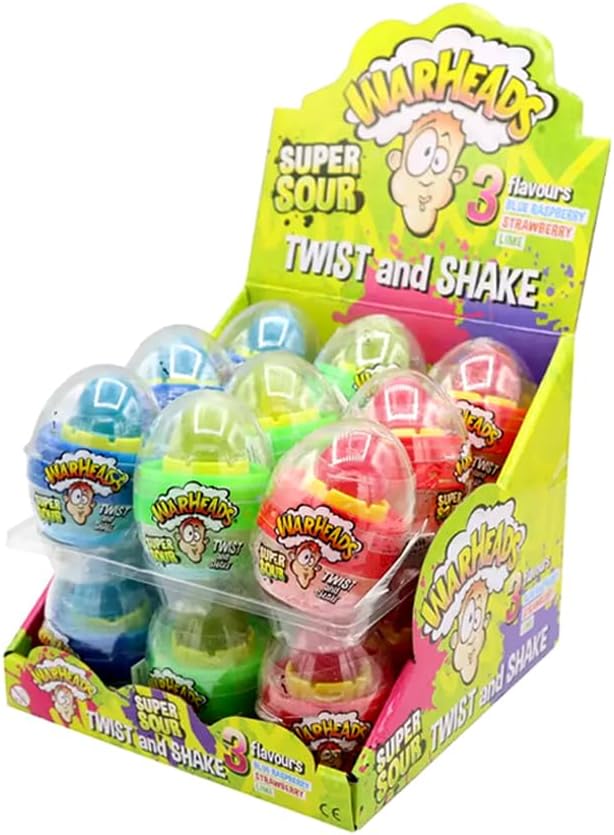 Warheads Twist & Shake Eggo 18 g