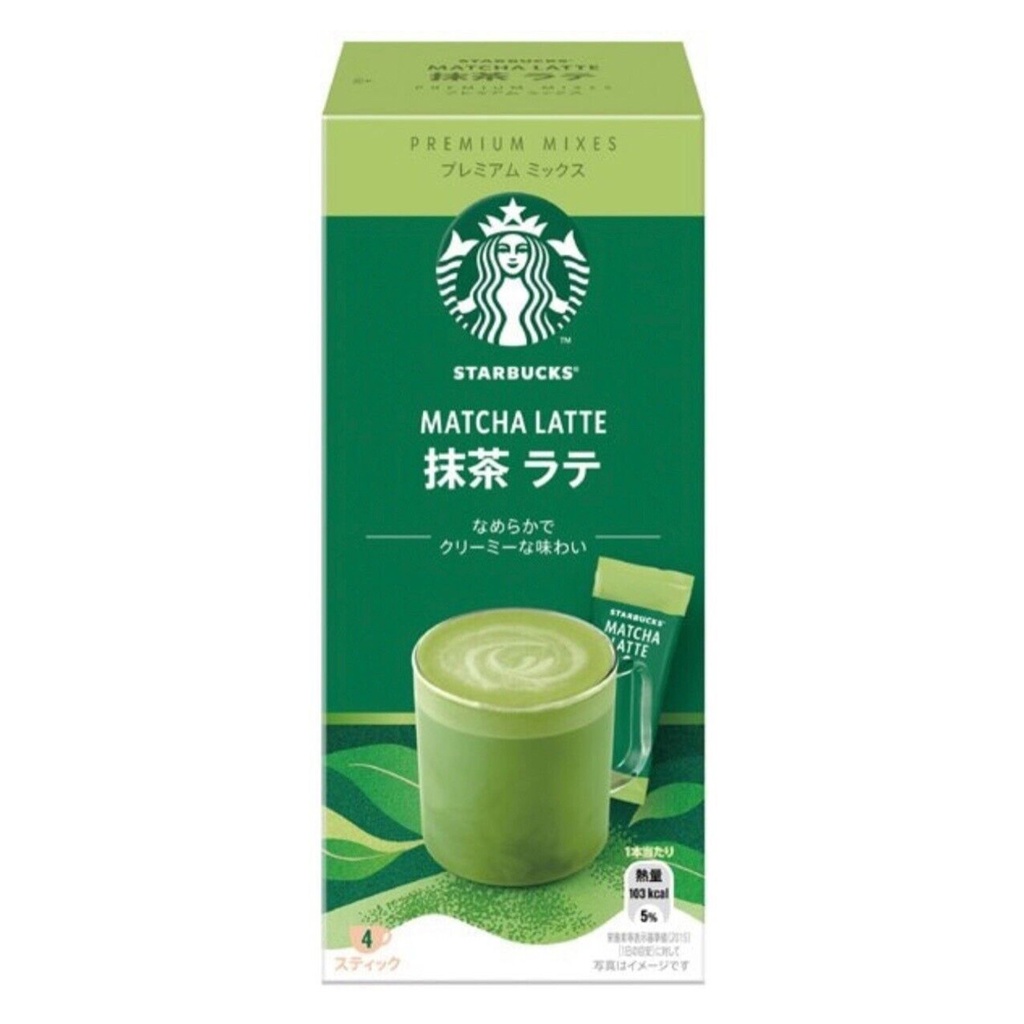 Starbucks Premium Mix Matcha Latte 4 Sticks 96 g