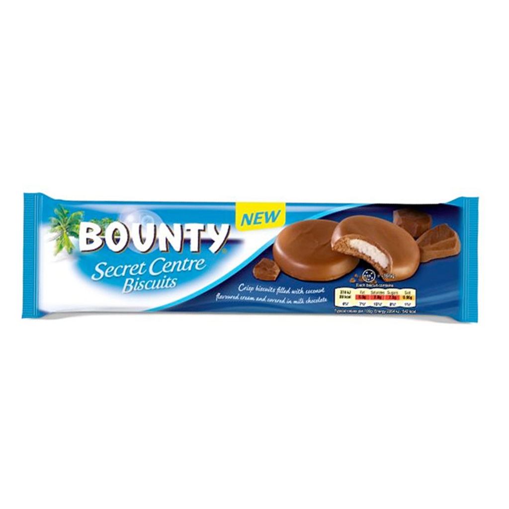 Bounty Secret Centre Biscuits 132 g