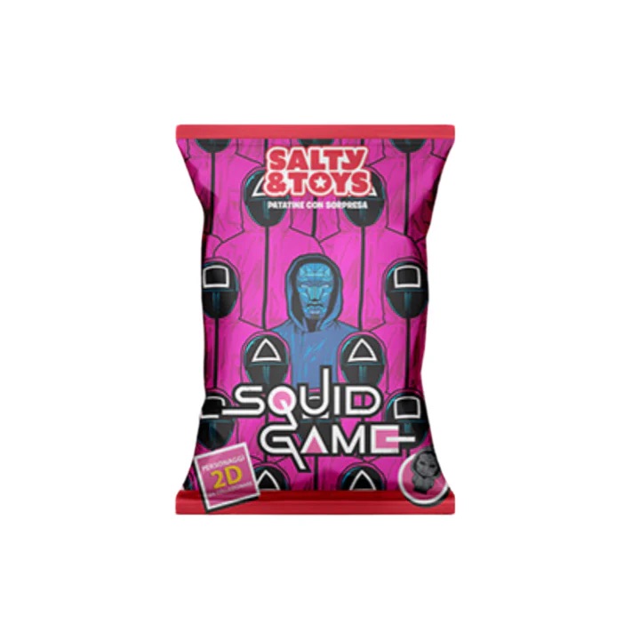 Salty & Toys Squid Game Fries Snack Potato Based 40 g (kopya)