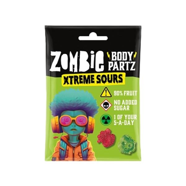 Zombie Blackberry Death Fruit Leather Bars 4 x 25 g (kopya)