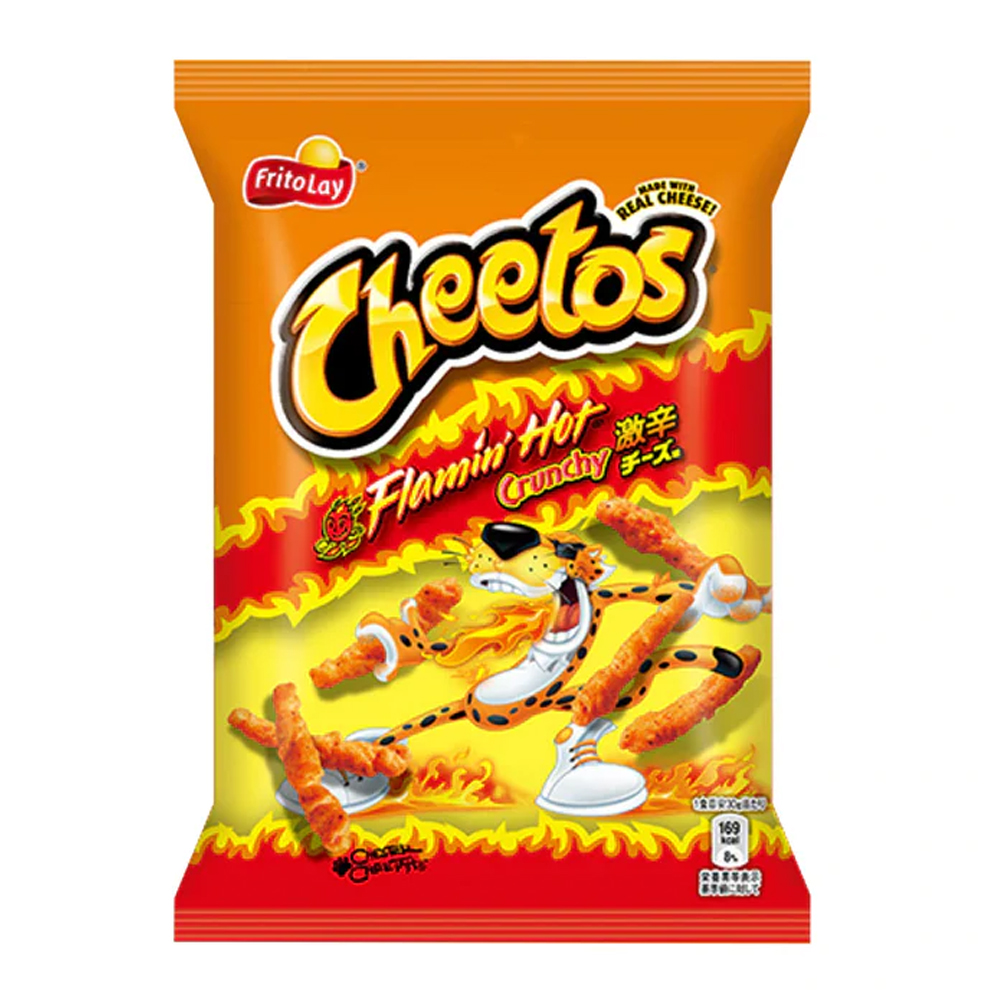 Cheetos Crunchy Flamin' Hot Geki-Kara Cheese 75 g