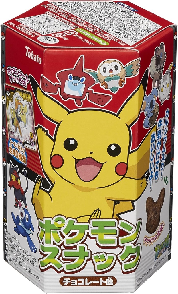 Tohato Pokemon Snack Chocolate 23 g
