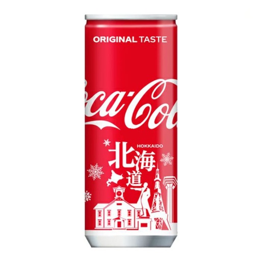 [3668] Coca Cola Hokkaido Limited Original Taste 250 ml