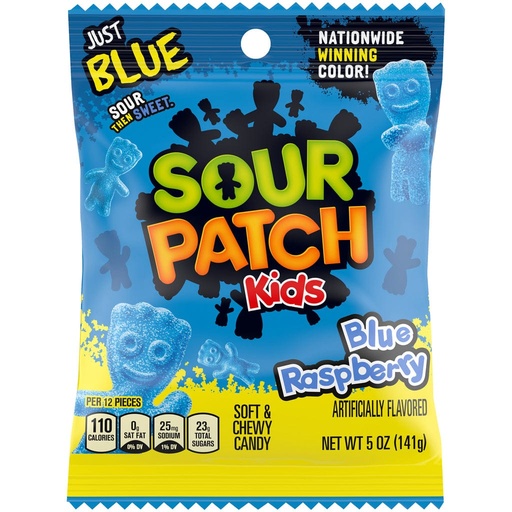 [503802] Sour Patch Kids Blue Raspberry 102g