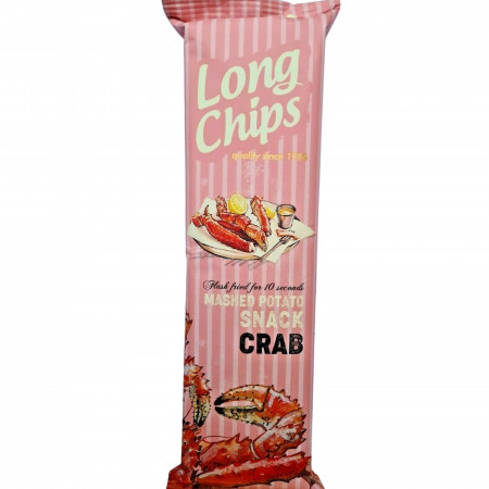 [SS000166] Long Chips Crab 75 g