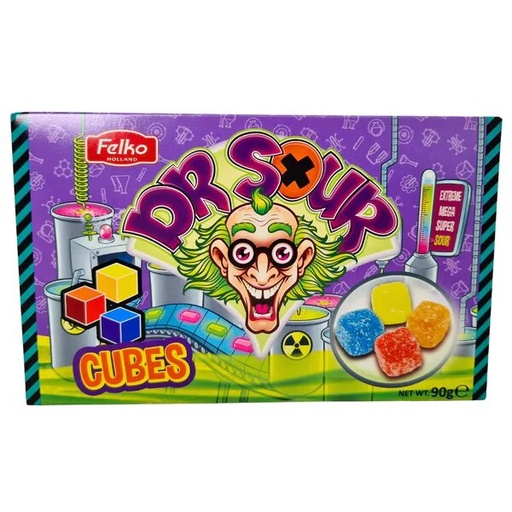 [SS000467] Dr. Sour Cubes 90 gr