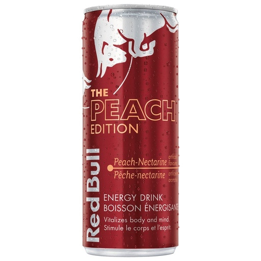 [SS000558] Red Bull Pêche (250ml