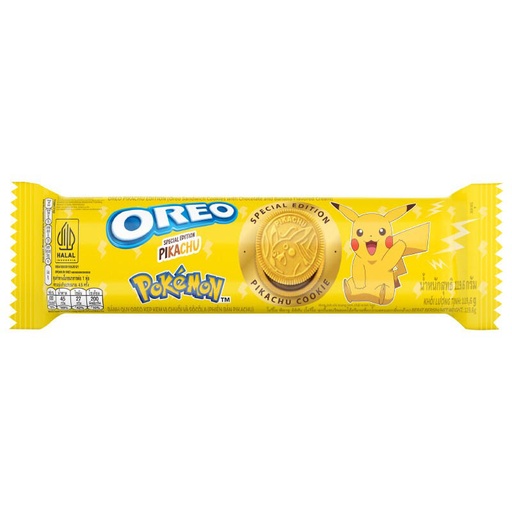 [SS000847] Oreo Cookies Pikachu Banana Cream 119.6 g