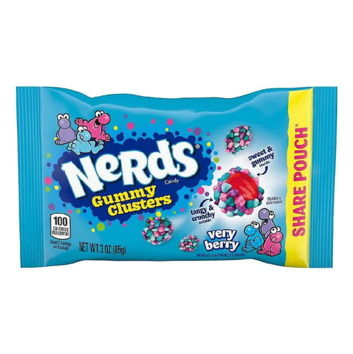 [SS000934] Nerds Gummy Clusters Very Berry 85 g