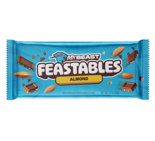 [SS001018] Mr Beast Feastables Chocolate Almond