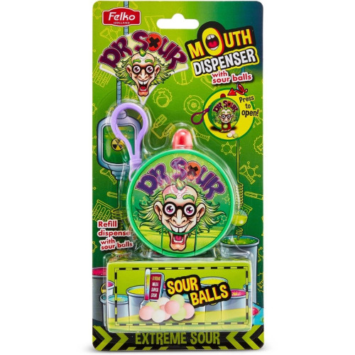 [SS001258] Dr. Sour Blister Mouth Dispencer 18 g