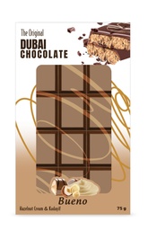 [SS001294] The Original Dubai Chocolate Hazelnut Cream and Kadayif Bueno 75 g