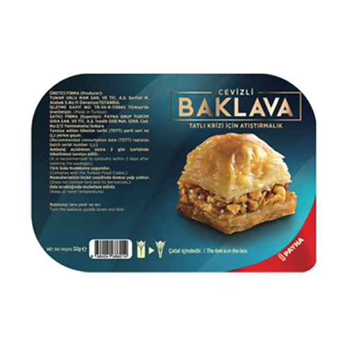 [SS001445] Payna Baklava Pistachio 30 g (kopya)