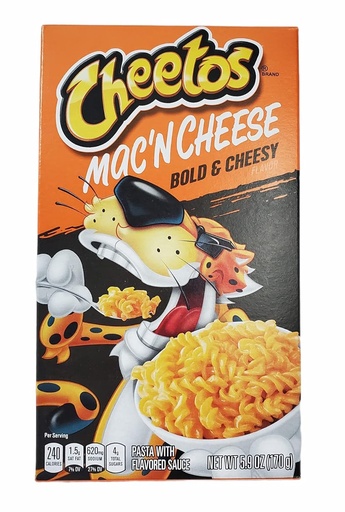 [SS001446] Cheetos Mac'n Cheese Four Cheesy 170 g (kopya)