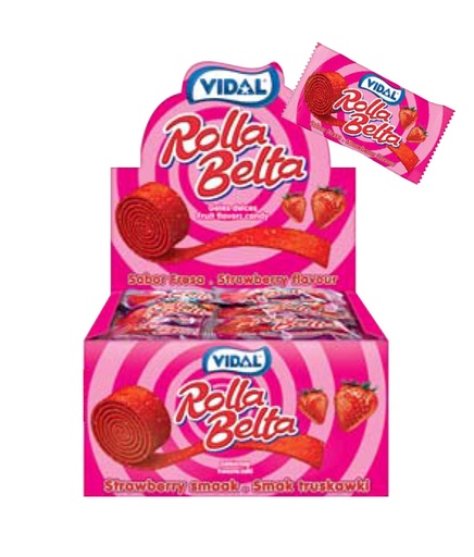 [SS001461] Vidal Box Rolla Belta Strawberry