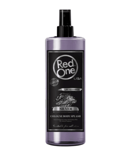 [SS001903] Red One Cologne Body Splash Silver 400 ml