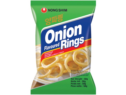 [SS001953] Nong Shim Rondelles Soufflées à l'Oignons 50 g