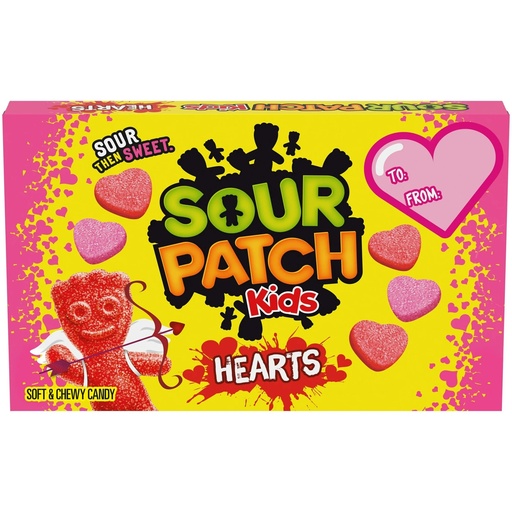 [SS002059] Sour Patch Kids Valentines Day Candy Hearts 88 g