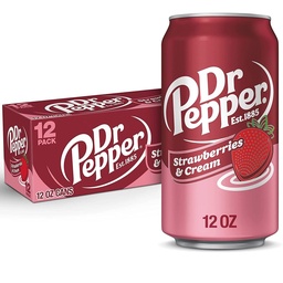[503582] Dr Pepper Strawberries and Cream 355 ml